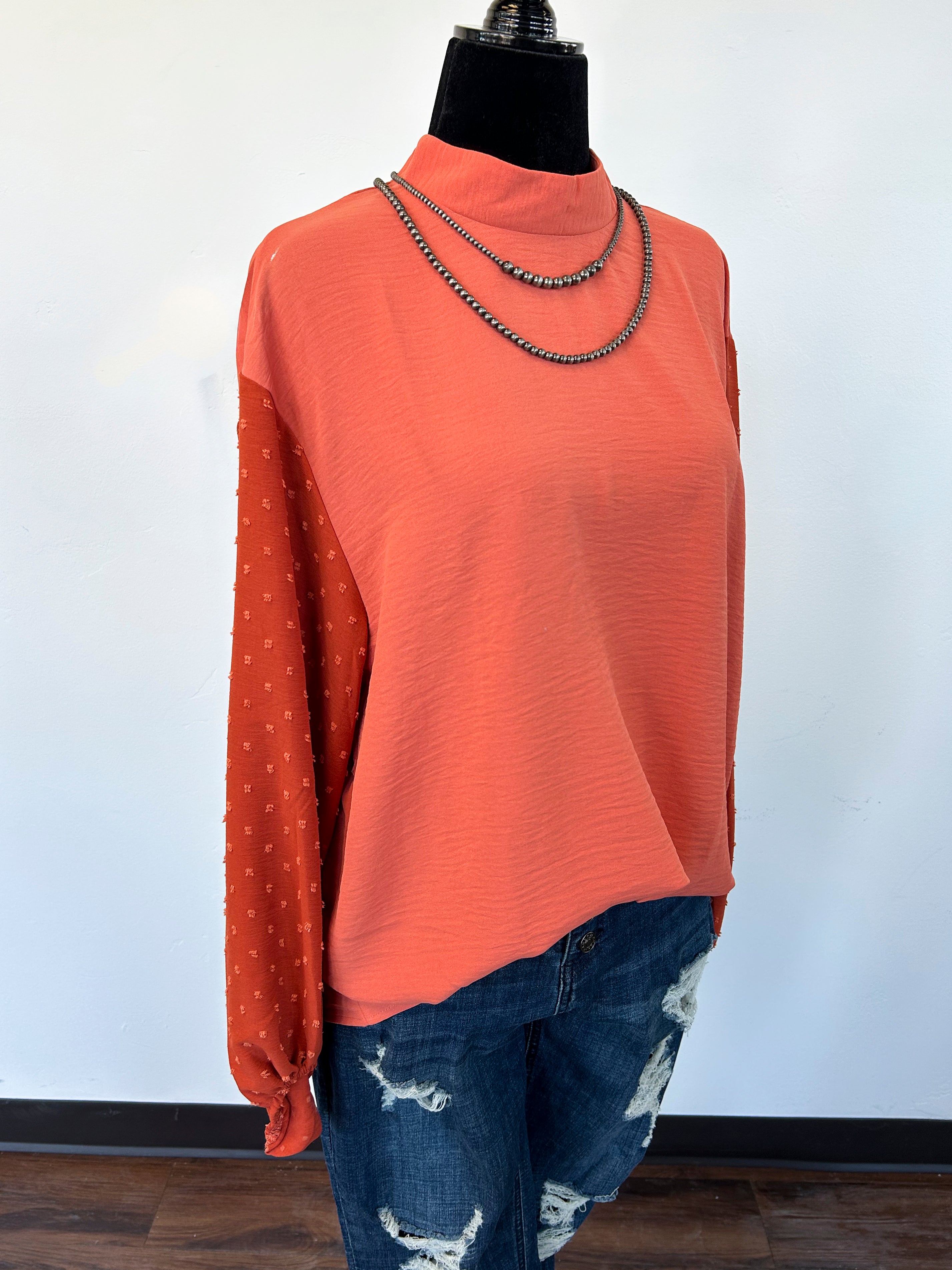 Clara Top - Orange