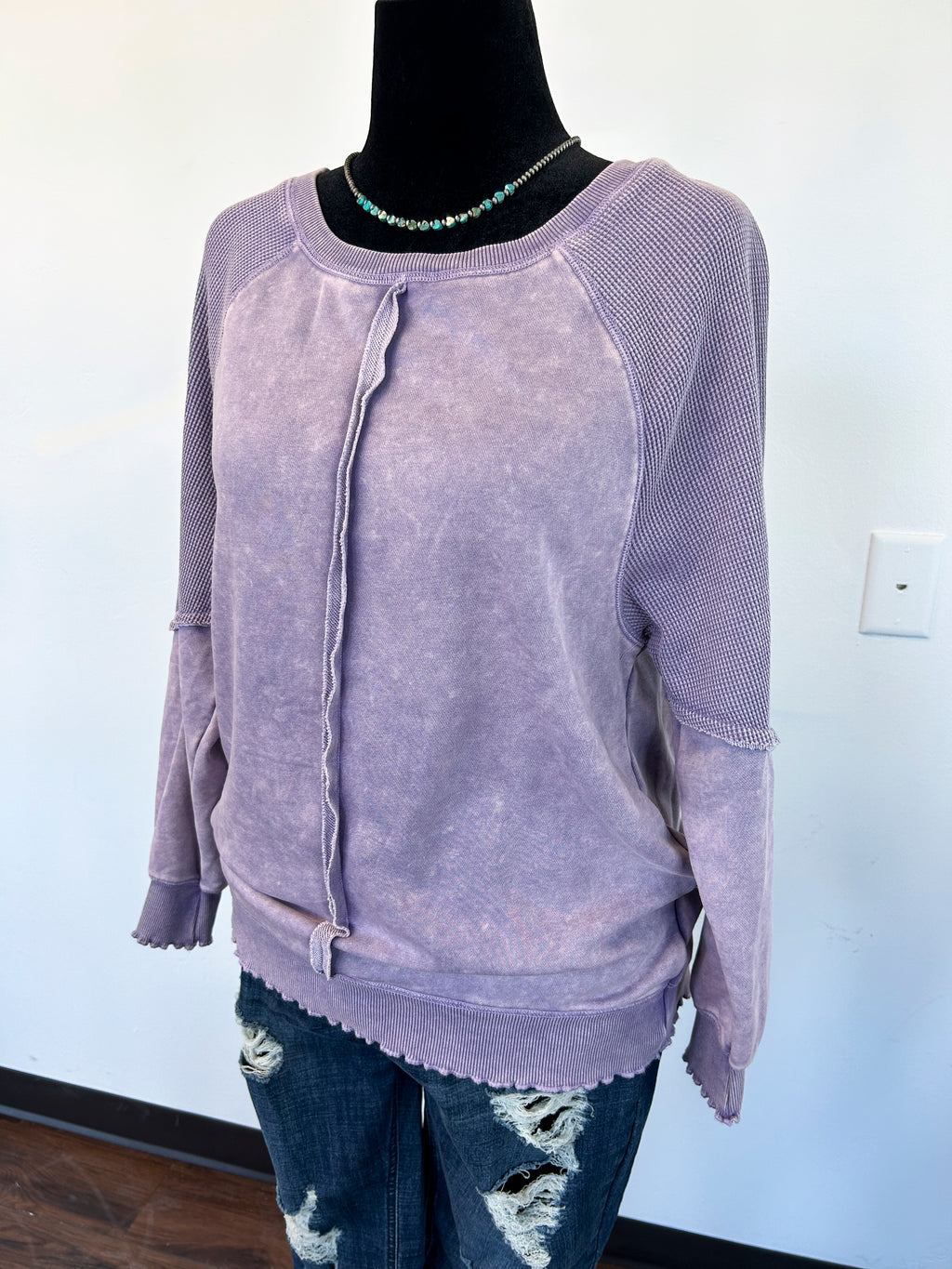 Jasmine Sweatshirt - Purple