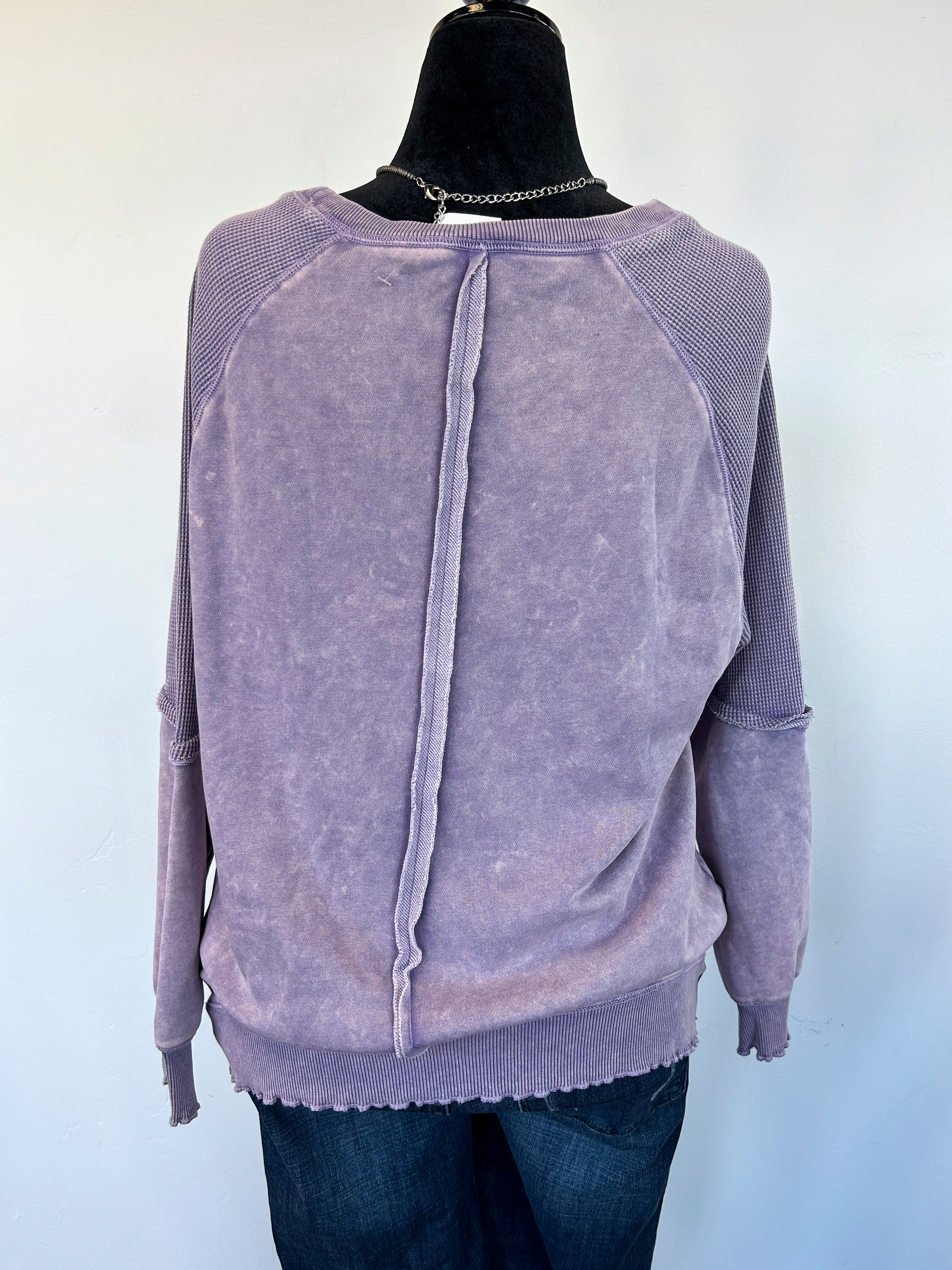 Jasmine Sweatshirt - Purple