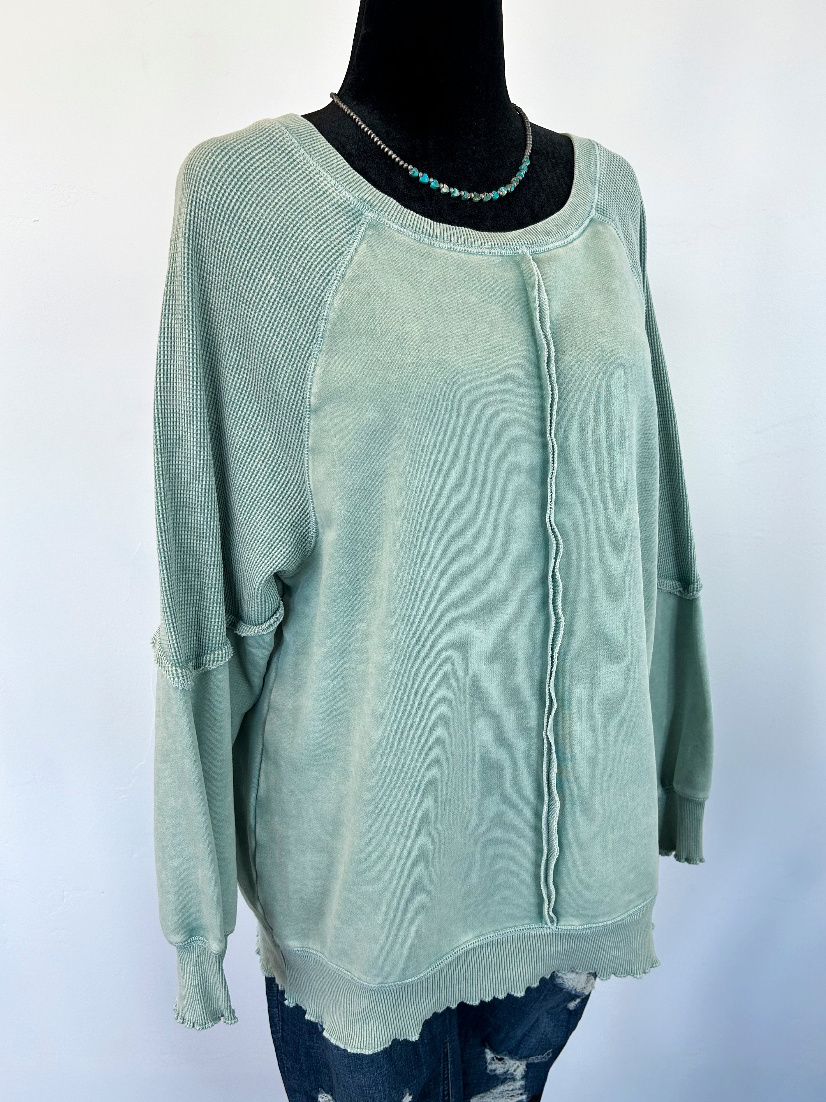 Jasmine Sweatshirt - Green