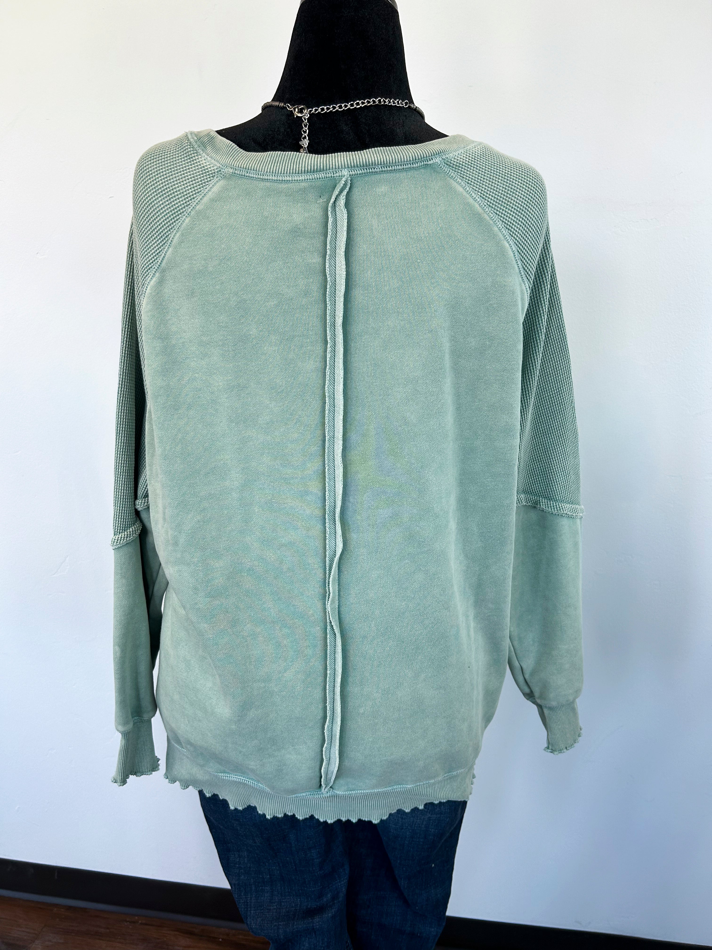 Jasmine Sweatshirt - Green