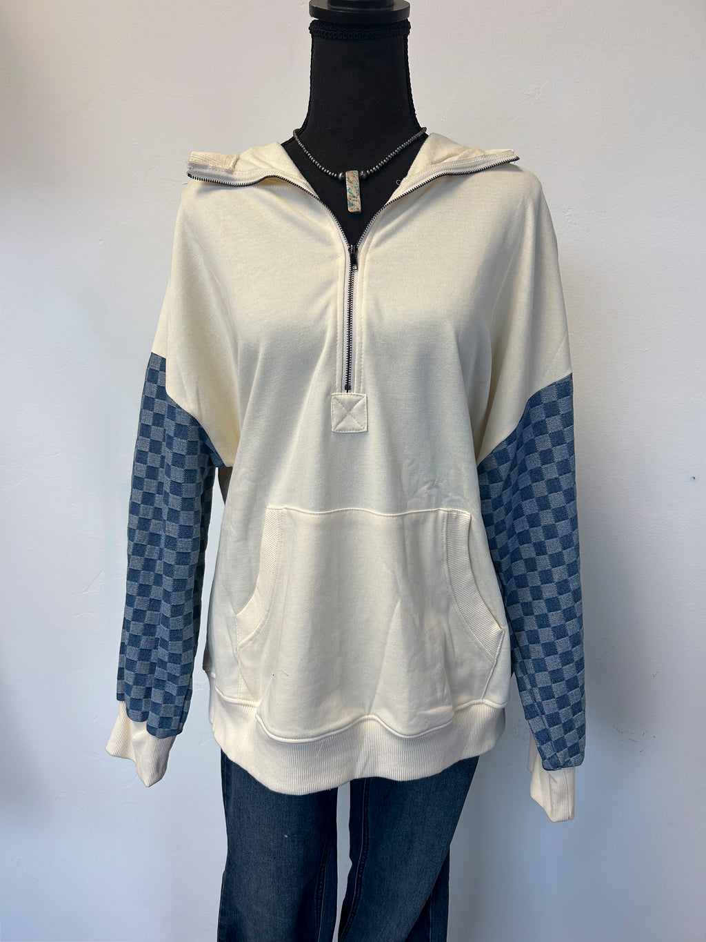 Charolette Hoodie-Cream