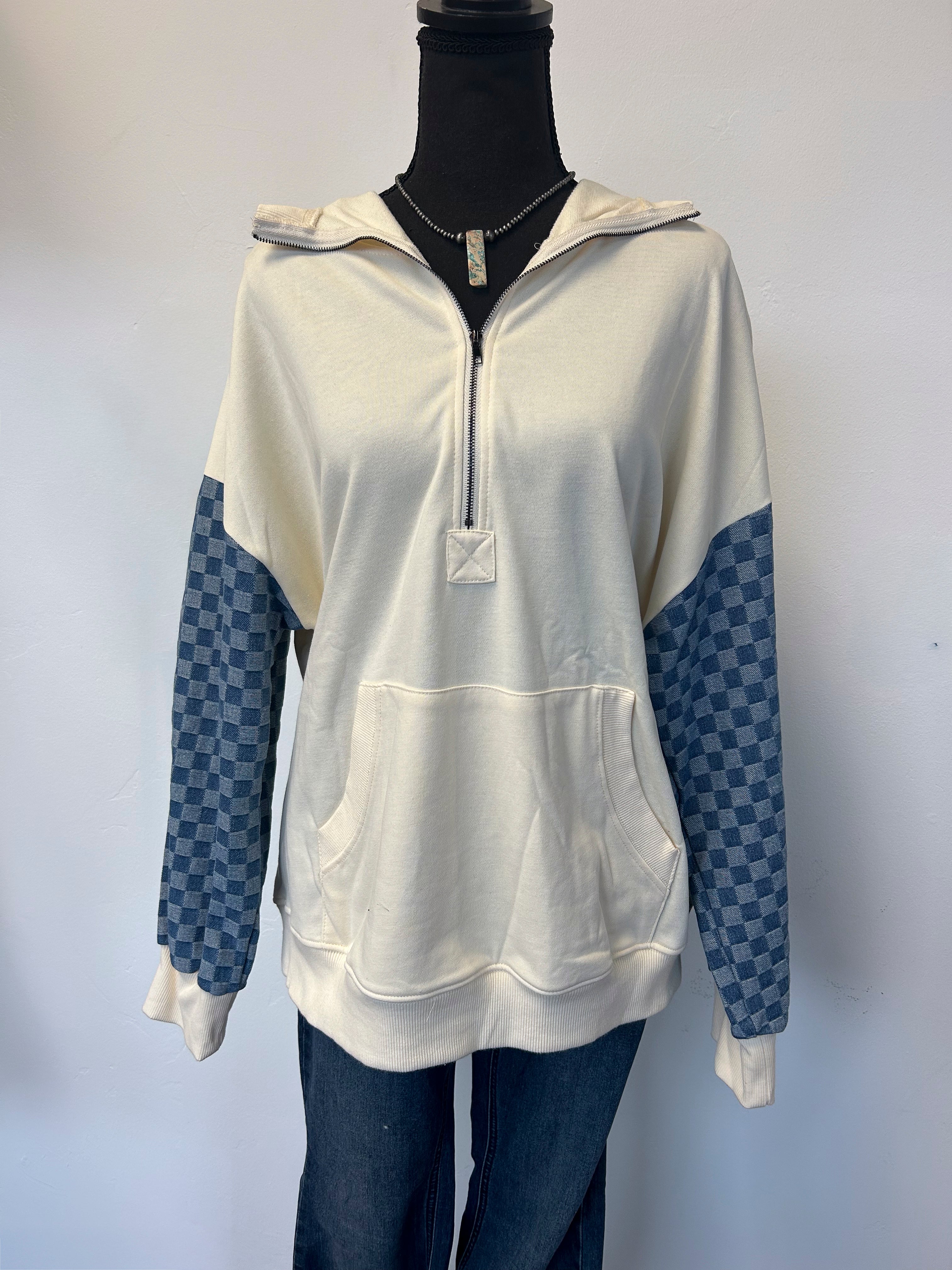 Charolette Hoodie-Cream