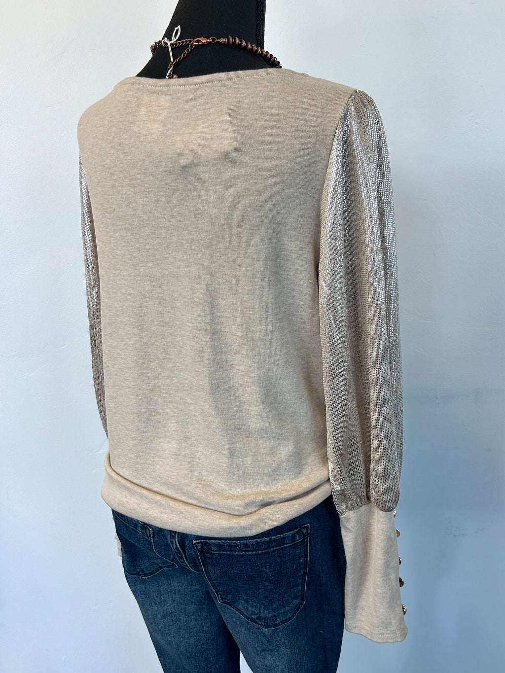 Janey Top - Khaki