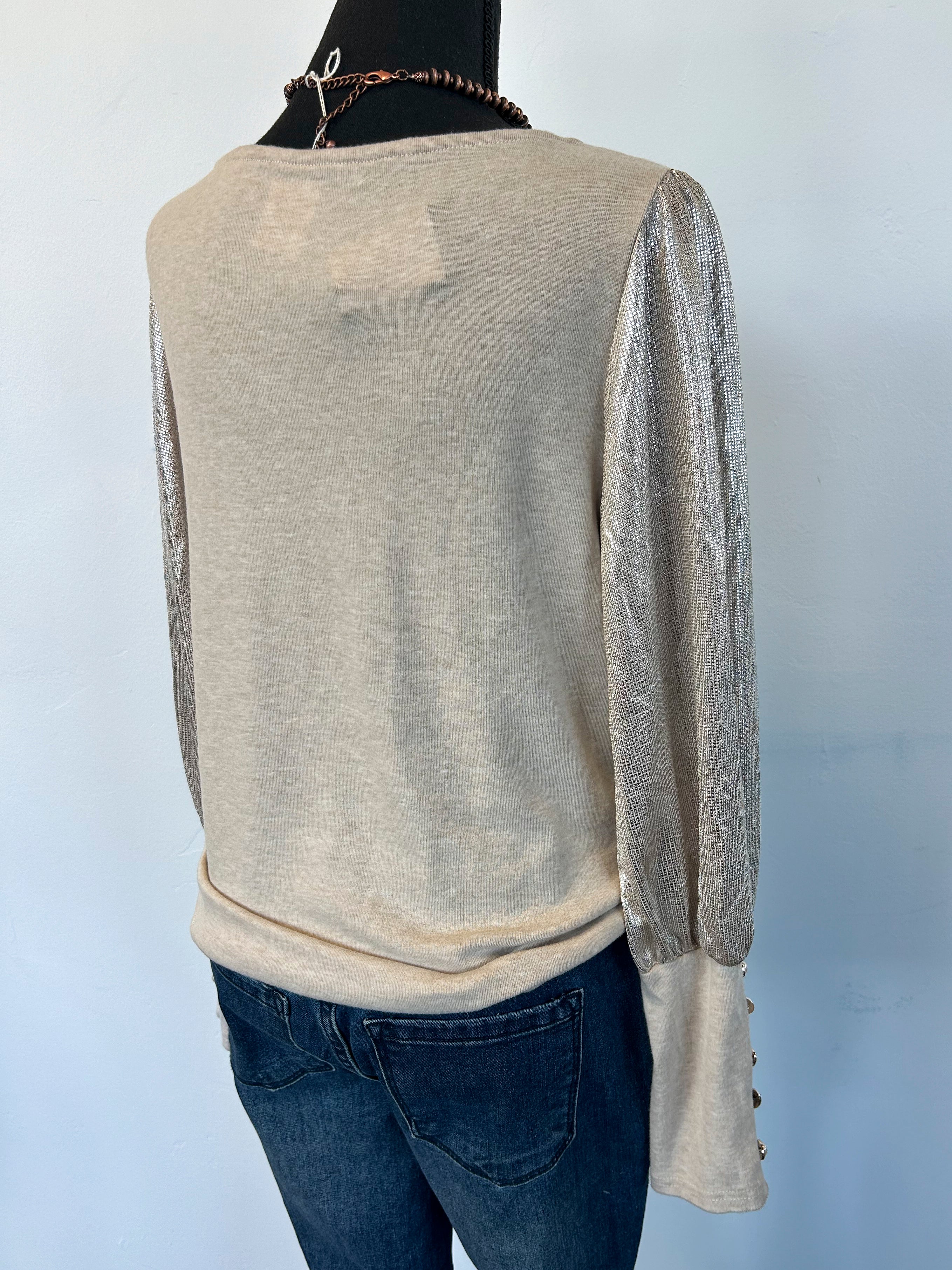 Janey Top - Khaki