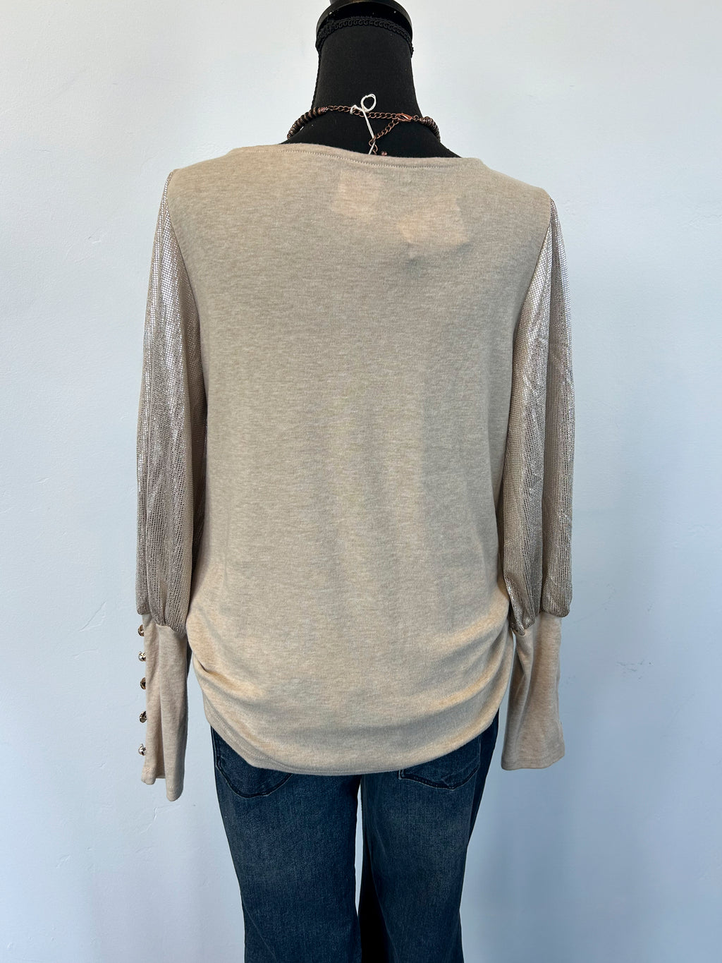 Janey Top - Khaki